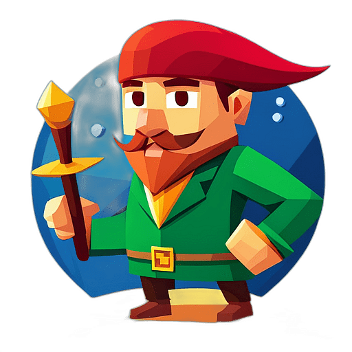 Pied Piper, Fairytale Character - Circle App Icon | Fan Art