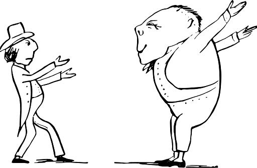 Edward Lear Drawing Hideous Creature