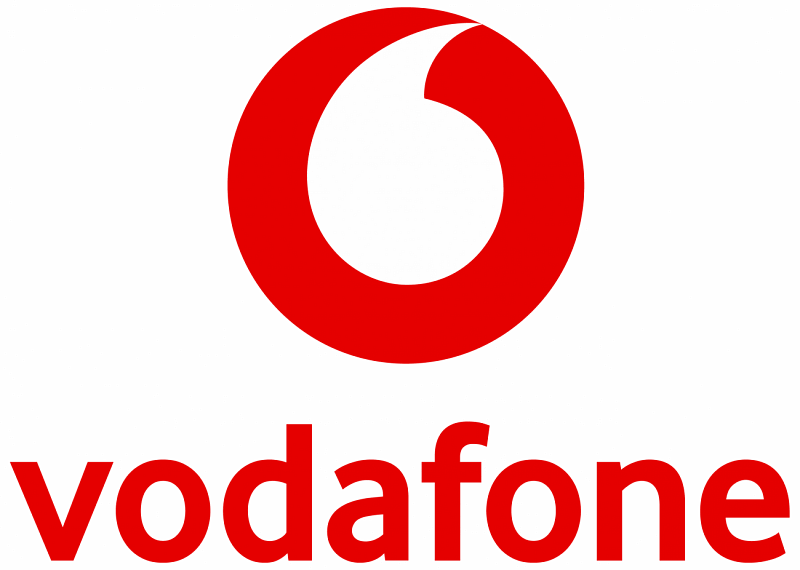 Vodafone Logo Scripted
