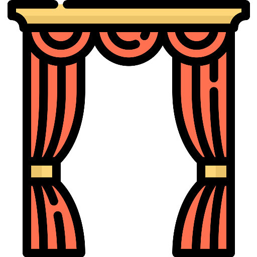 Stage Curtains Icon