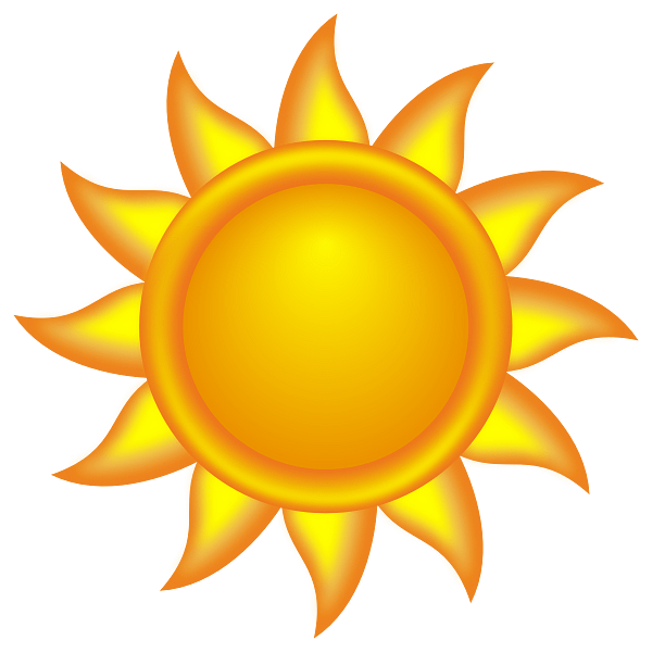 Circle Sun Clipart
