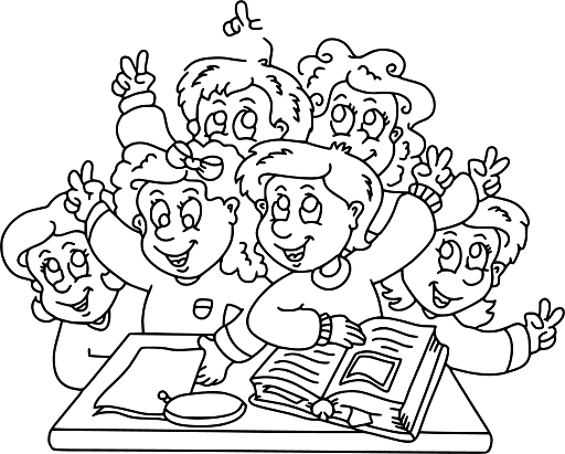 Children Participating in Class