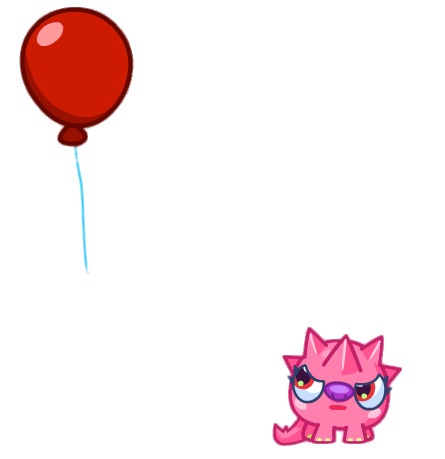 Jarvis the Pointy Pinkipine Angry At Balloon