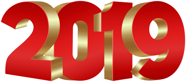 Red Gold 2019 Happy New Year