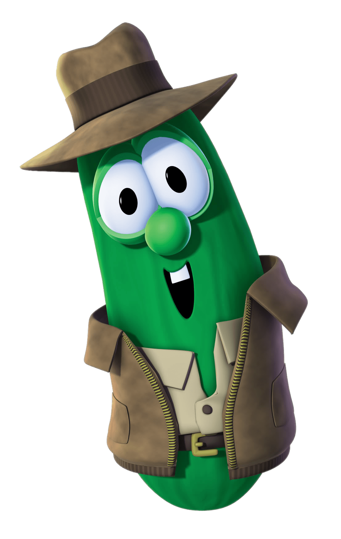 Larry the Cucumber Leather Vest