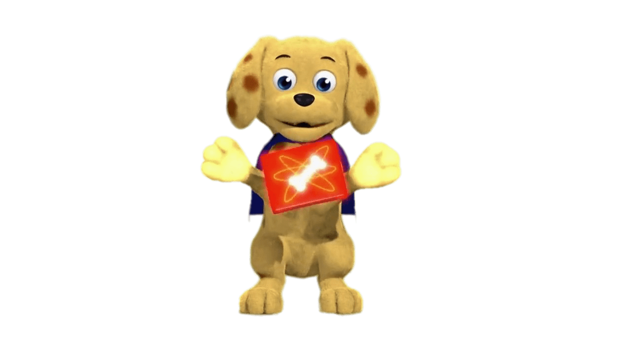 Super Why! Woofster Holding A Book