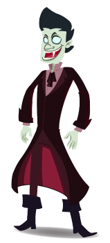 Bat Pat Character Carl the Vampire