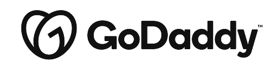 GoDaddy new logo black