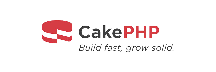 CakePHP logo and slogan