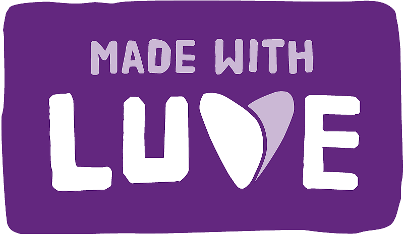 Made with LUVE logo banner