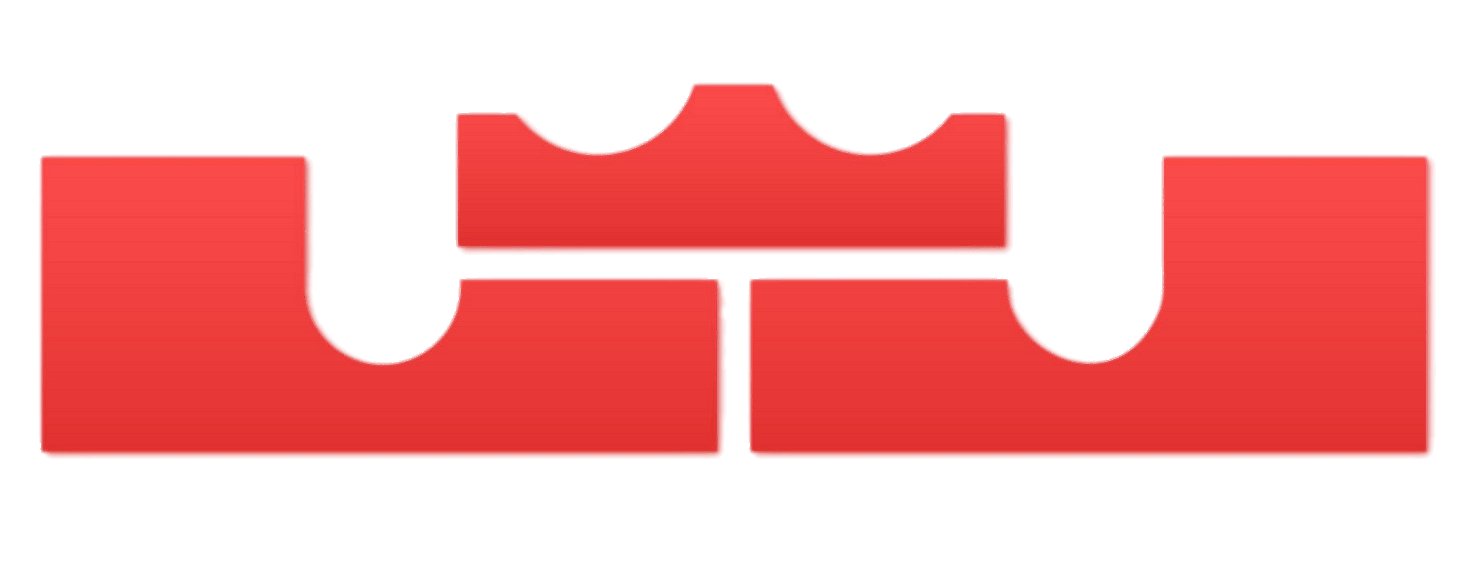 LeBron Shoes logo red