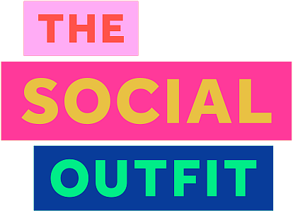 The Social Outfit logo tricolor