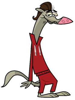 Scaredy Squirrel Character Paddy the Ferret