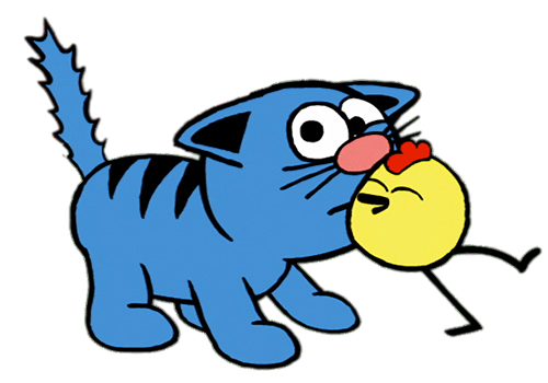 Peep Hugs Tom the Kitten