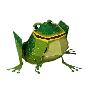 Zack & Quack Characters Belly Up the Bullfrog