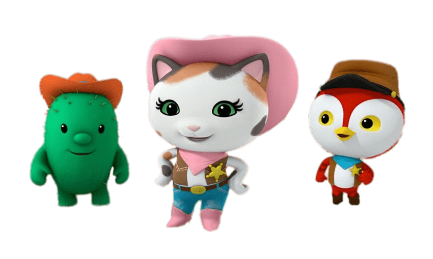 Sherrif Callie's Wild West Callie, Peck and Toby