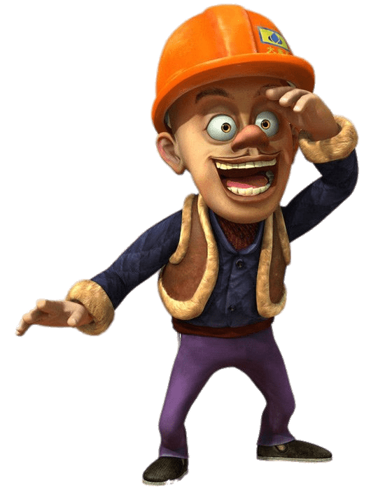 Boonie Bears Logger Vick With Safety Helmet