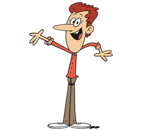 The Loud House Howard McBride Waving