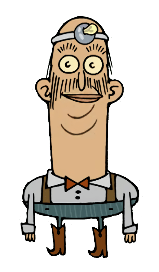 Flapjack Character Doctor Julius Barber