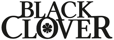 Black Clover logo scripted