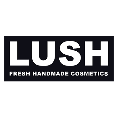 Lush logo banner