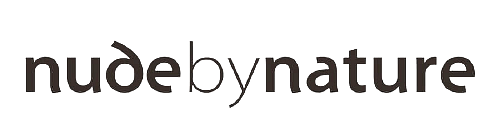 Nude by Nature logo horizontal