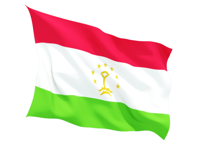 Tajikistan Flag Wave
