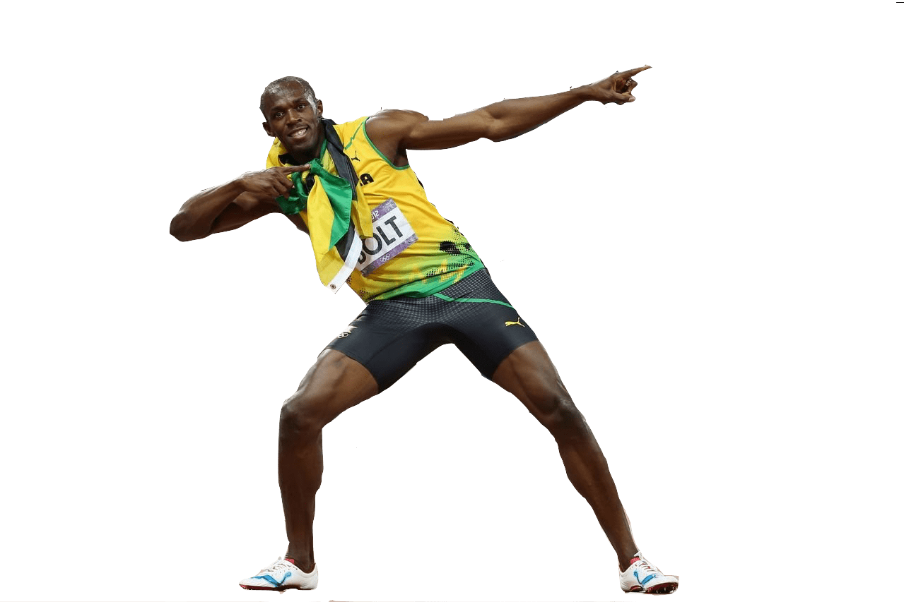 Usain Bolt Sideview