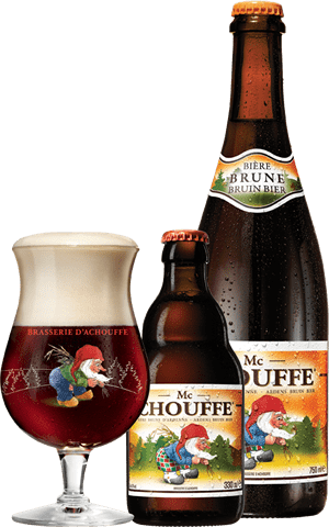 La Chouffe Brown Glass Bottle
