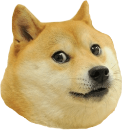 Doge Head Right