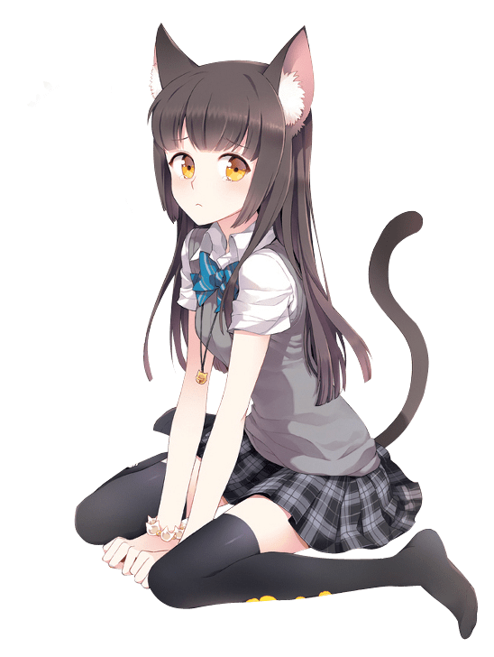 Cat Girl School Uniform