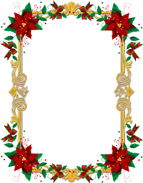 Ornate Christmas Frame