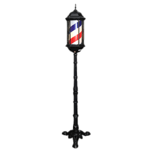 Street Lantern Barber Pole