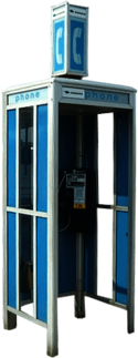 Blue Phone Booth