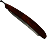 Closed Straight Razor