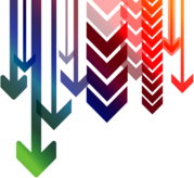 Multiple Arrows Down