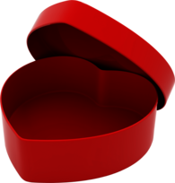 Gift Open Heart Box