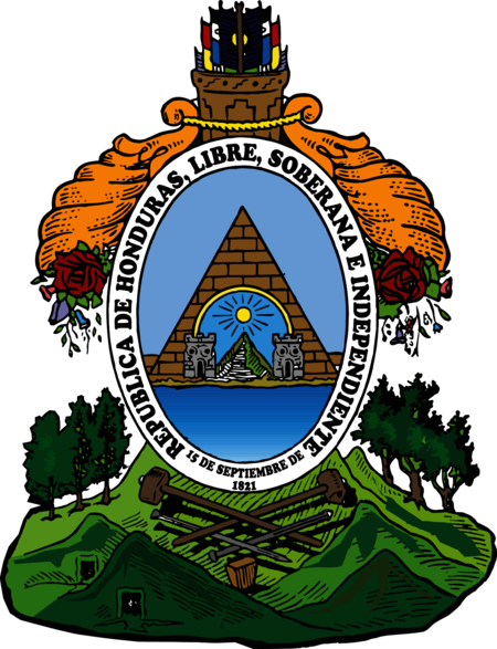 Honduras Escudo Nacional