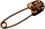 Decorated Safety Pin