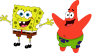 Spongebob and Patrick