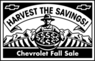 Chevrolet Fall Sale