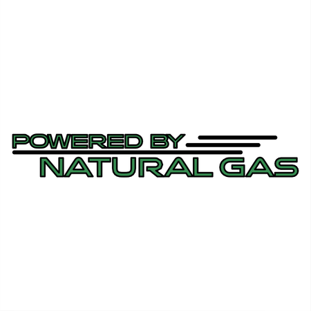 Powered By Natural Gas