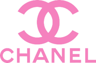 Chanel printable logo pink