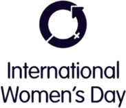 International Women's Day purple vertical