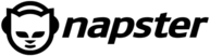 Napster black horizontal 