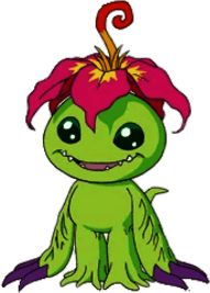 Digimon Character Palmon Smiling