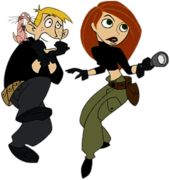 Kim Possible Protecting Ron Stoppable