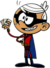 Lincoln Loud As Superhero Ace Savvy