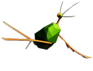 Water Strider, Children'S Cartoon Animation Style -  Full Body, Single View, No Shadow