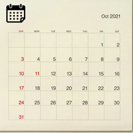 October 2021 Calendar